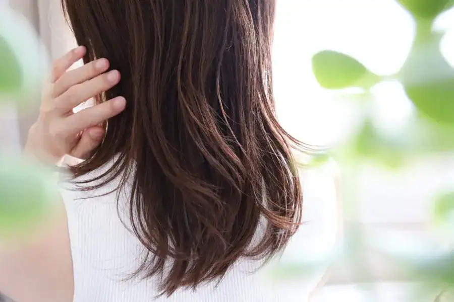 えれんさんの後ろ姿