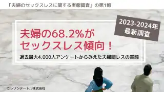 夫婦の68.2%がセックスレス傾向！：夫婦のセックスレスに関する実態調査 第1報（レゾンデートル株式会社）