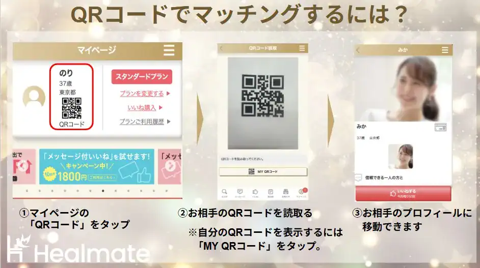 サイト内でのマッチング方法_スライド