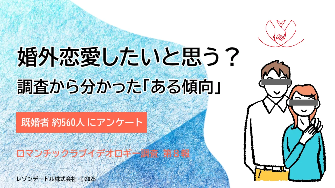 恋愛感情と結婚に関する実態調査 第8報告
